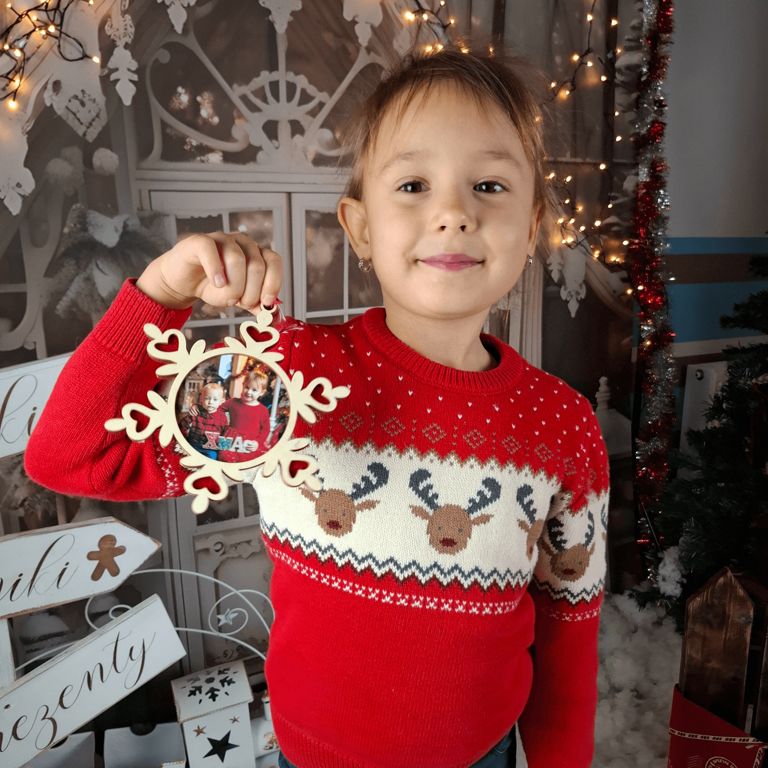 🎄 Foto Bombka 15 cm – wyjątkowa pamiątka na lata