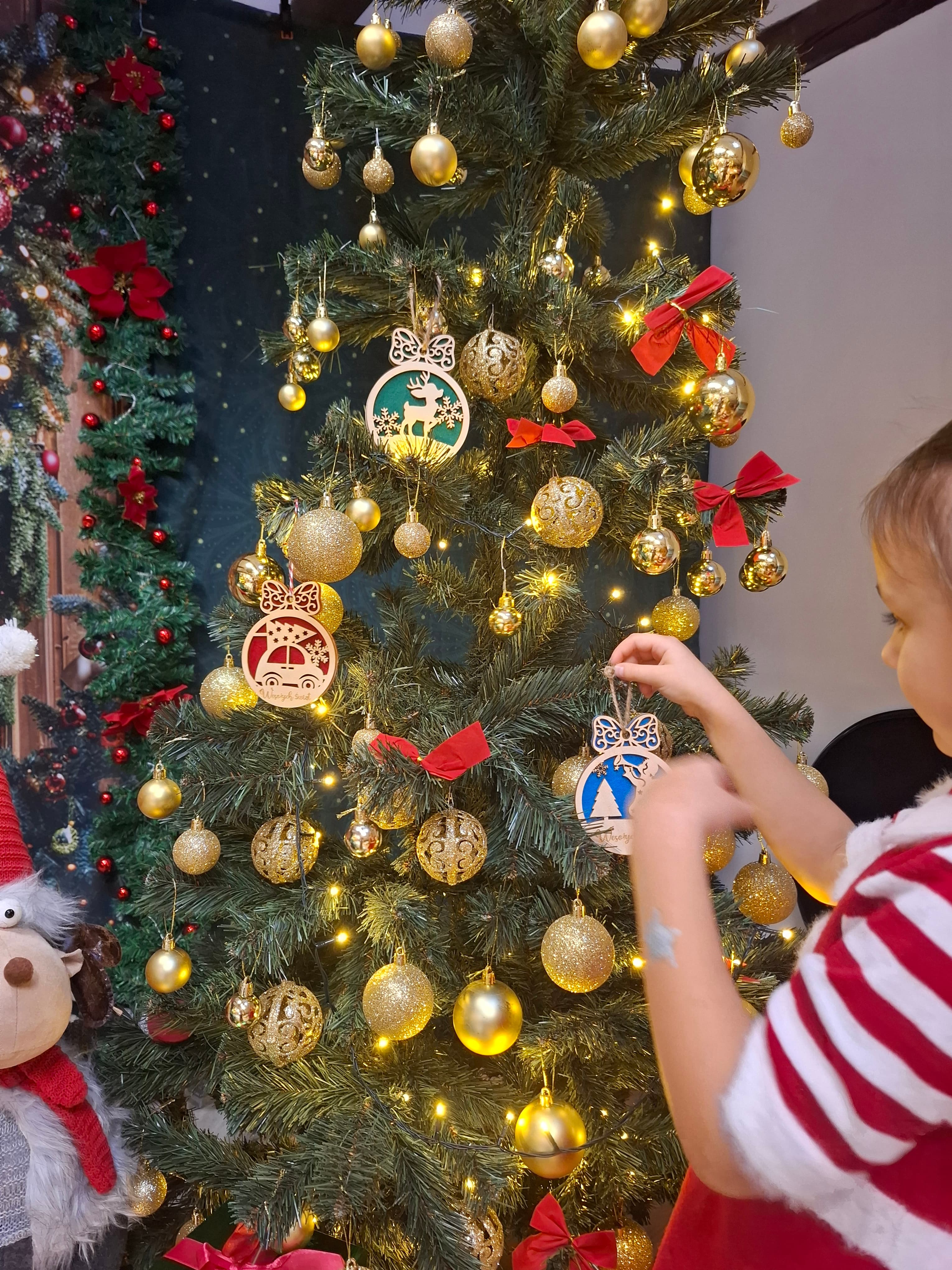 Bombka Drewniana z Imieniem