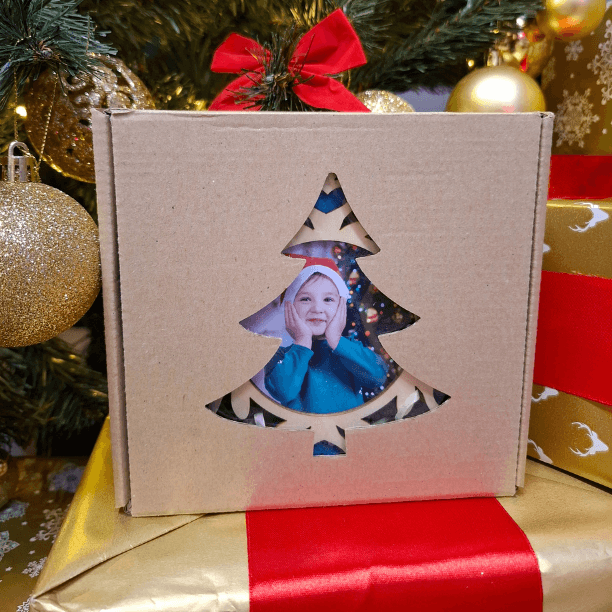 🎁Zestaw Premium: Foto Bombka + Podstawka ze Świeczką LED