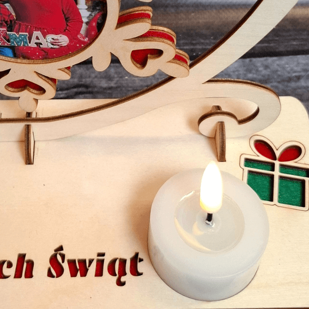 🎄 Foto Bombka 15 cm – wyjątkowa pamiątka na lata