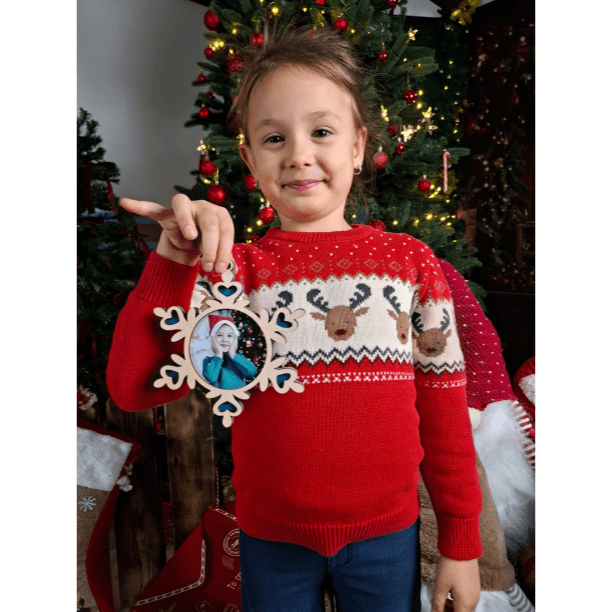 🎄 Foto Bombka 15 cm – wyjątkowa pamiątka na lata