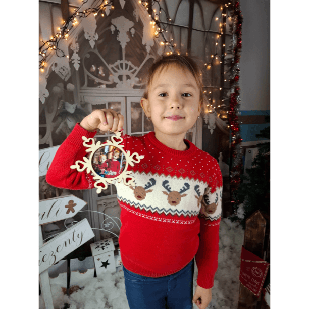 🎄 Foto Bombka 15 cm – wyjątkowa pamiątka na lata