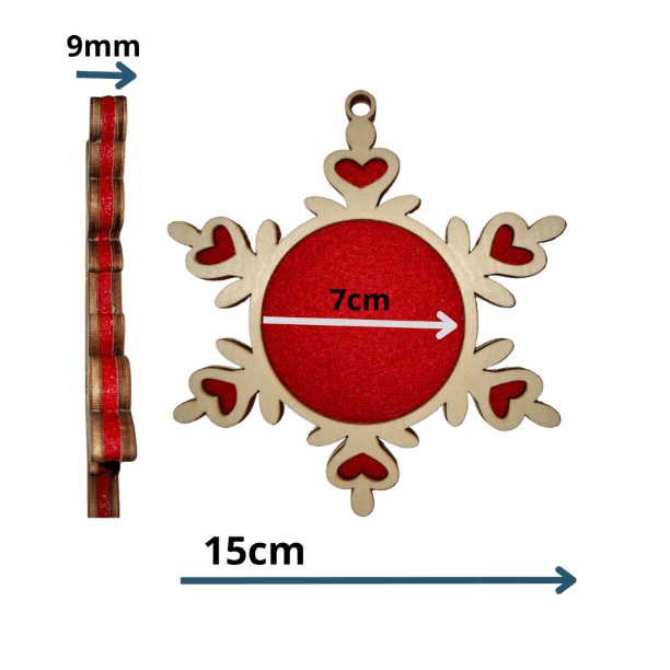 🎄 Foto Bombka 15 cm – wyjątkowa pamiątka na lata