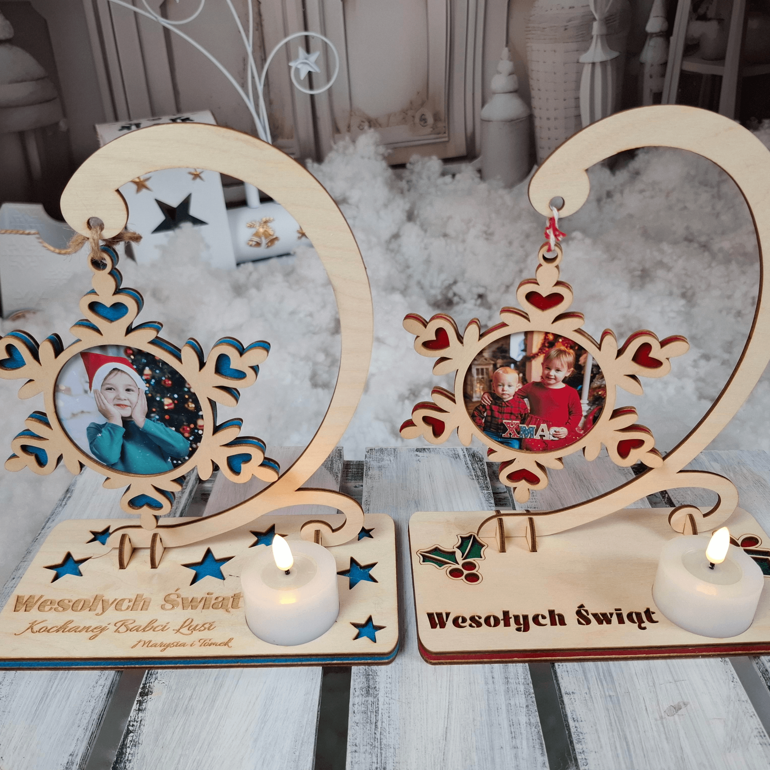 🎄 Foto Bombka 15 cm – wyjątkowa pamiątka na lata