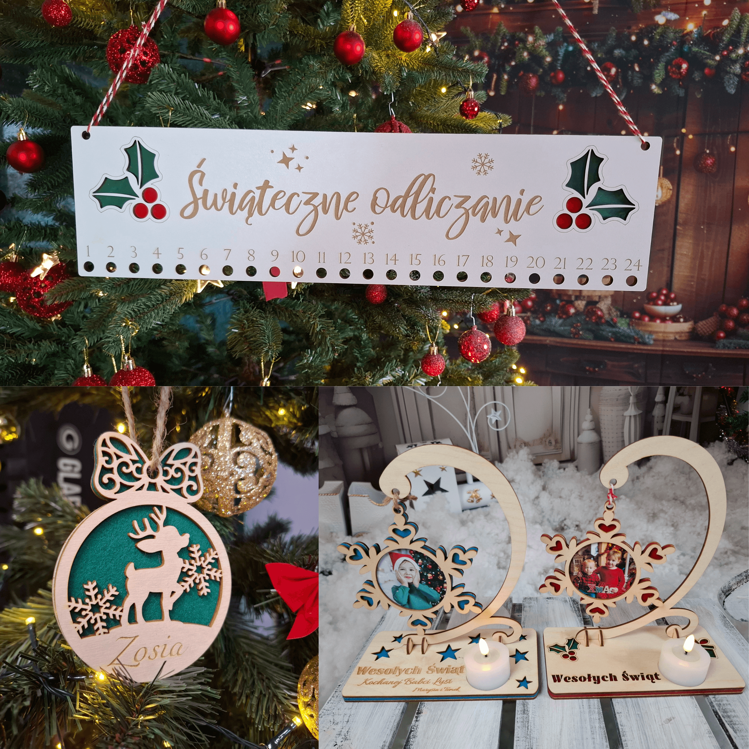 🎄 Foto Bombka 15 cm – wyjątkowa pamiątka na lata